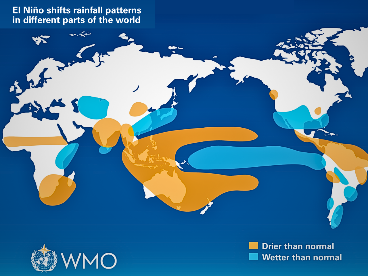 The image represent the ElNino climate crisis in south asian monsoon